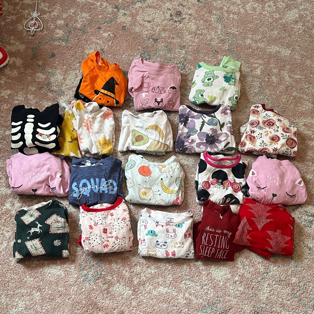 Colorful Kids Pajama Set 2T